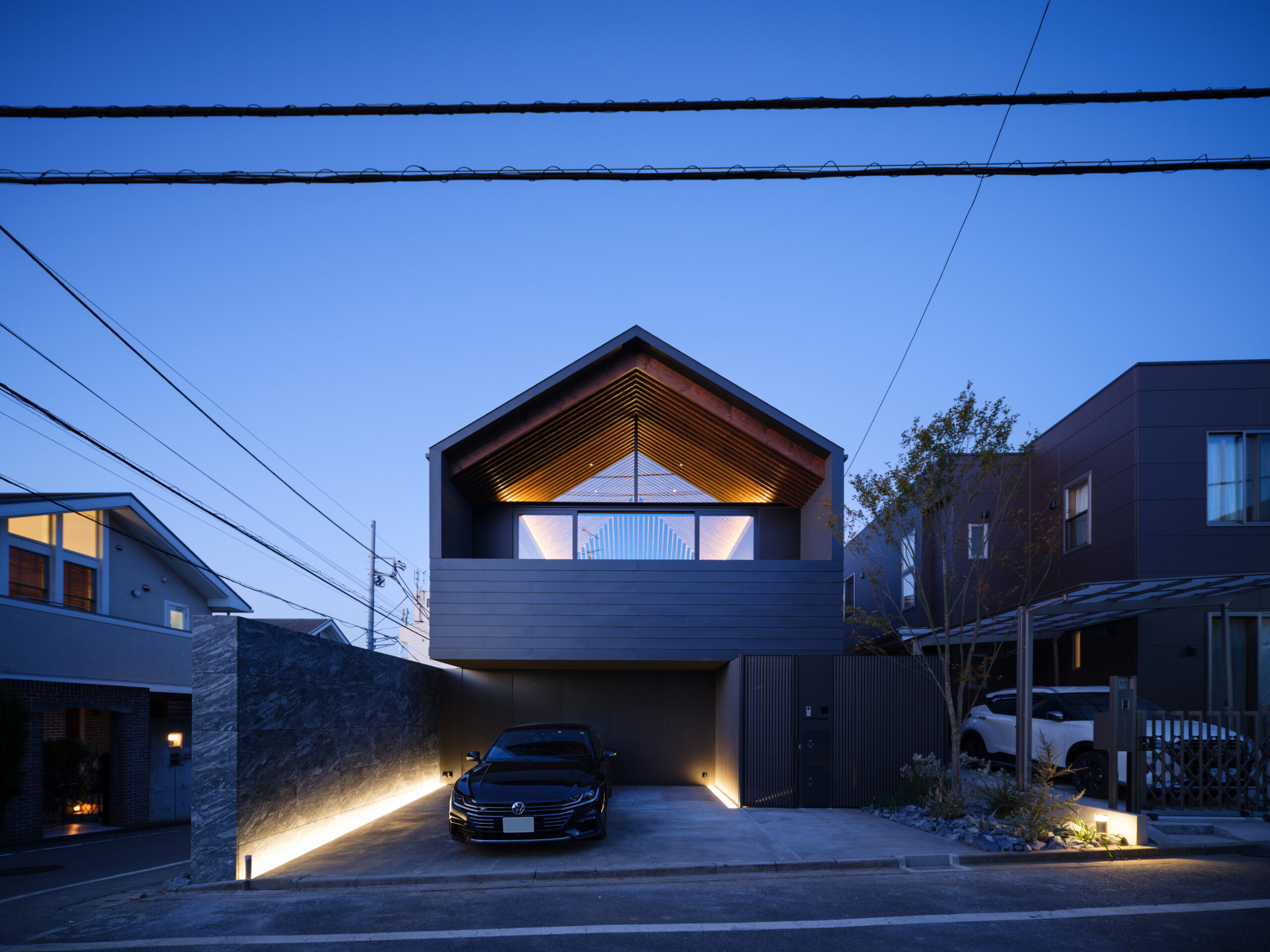 Le49Ⅱ_Night | APOLLO Architects & Associates | 建築家 黒崎敏の 